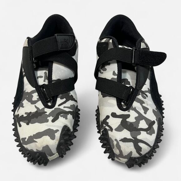 Puma Shoes - Black and white Puma mostro camo trainers